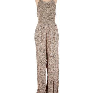 Jessica Simpson animal print Jumpsuit size M
